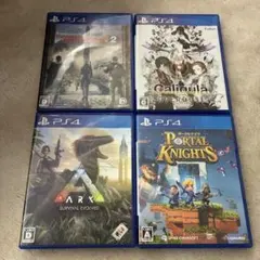 PS4 ソフト 4本セット