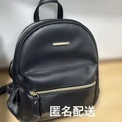 【Honeys】 リュックサック黒　金色ファスナーのサムネイル