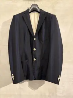 TOMORROWLAND Sサイズ　ストライプ柄　テーラードジャケット