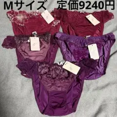 新品　ナルエー　豪華レースショーツ5枚セット「Mサイズ」④のサムネイル