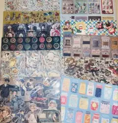 みっちさん　コラージュシート　まとめ売り おまけ大量　全部で100枚