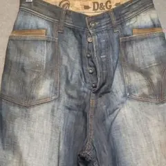 D&G Dolce & Gabbana ストレートデニム パンツのサムネイル