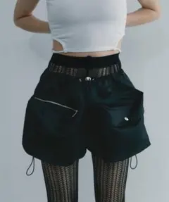 SORIN Heavy Satin Cargo Short Pants