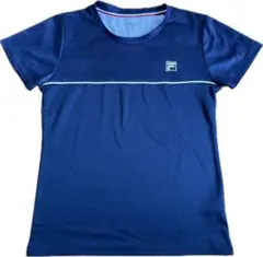 FILA Tシャツ ネイビー　レディース　スポーツ　Ｍサイズのサムネイル