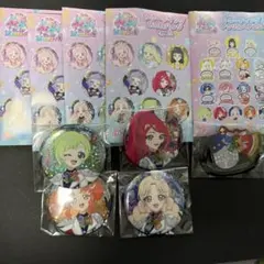 ⭐︎お値下げしました⭐︎ 缶バッジ 4個セット　ヘアゴム　カルテットスター