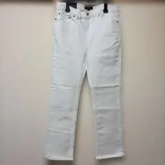 [難あり]Banana Republic スリムフィット デニムパンツ ホワイトのサムネイル