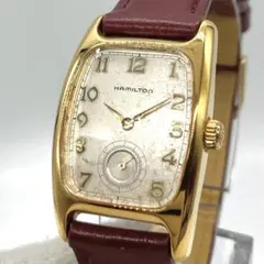 美品◎HAMILTON ハミルトン ベントン スモセコシルバー文字盤
