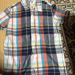 GAP KIDS 半袖チェックシャツ 10サイズ