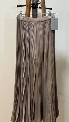 プリーツ ガウチョパンツ