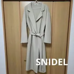 【SNIDEL】ロングリバーコート ベージュ