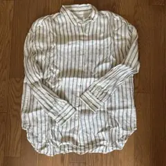 TODAYFUL シルク ストライプ 長袖シャツ F - メルカリ