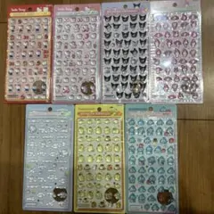 ボンボンドロップシール　サンリオミニ７枚セット