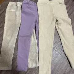 パンツ2点セット（パープル・クリーム）お値下げしました！専用です！