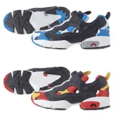 Reebok INSTAPUMP FURY リーボック 赤 水色 スニーカー