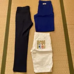 ＦO、ルコック、ポロラルフローレン　W82パンツ&ハーフパンツ3点