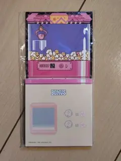 星のカービィ 一番くじ メモパッド