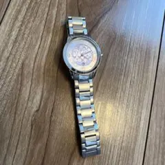 coach シルバー アナログ時計