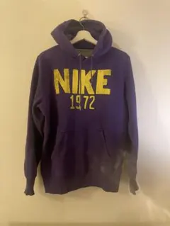 NIKE パーカー 紫色 M 古着