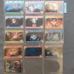 鬼滅の刃 名場面回顧カード(3) コンプリート 13種