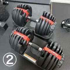 ①BARWING 可変式ダンベル 24kg（②と同時購入して下さい。） - メルカリ