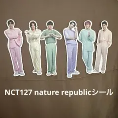 NCT127 ステッカー　nature republic
