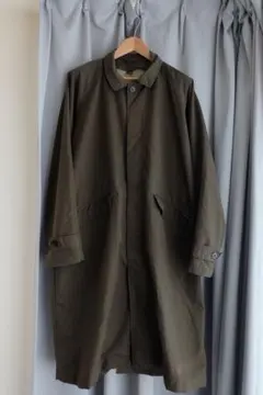 モンベル ダウンライナー ステンカラーコート 2way ロング カーキ ナイロン モンベル ダウンライナー ステンカラーコート 2way ロング