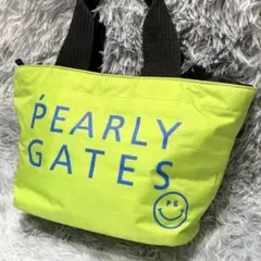 PEARLY GATES パーリーゲイツ　カートバック　蛍光グリーン　ゴルフのサムネイル