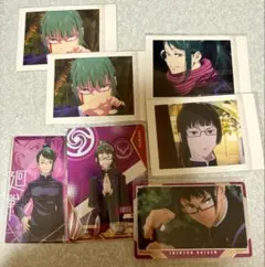 呪術廻戦 禪院真希 ぱしゃこれ メタルカード すき家 イラストカード