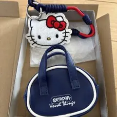 リンネル 3月号【付録】 OUTDOOR HELLO KITTY 小型バッグ