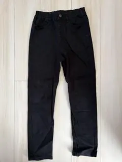 GU ブラックパンツ ウエストゴム