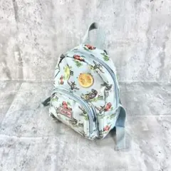 Cath Kids キッズ リュック 総柄 ミニバックパック フルーツと鳥のサムネイル