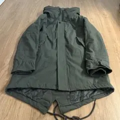 モッズコート カーキ フィッシュテール