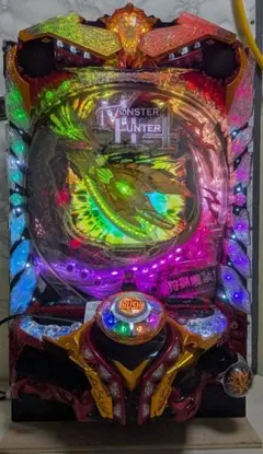 た*。様 デジハネ モンスターハンター4 パチンコ実機 本体 フルオート