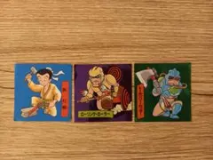 バトル四皇帝 3枚セット バトルアーミー Furuta　ビックリマン シール