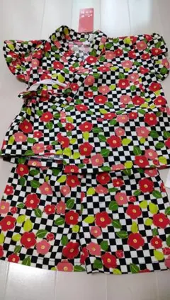 浴衣 甚平 80cm 女の子 新品 日本製
