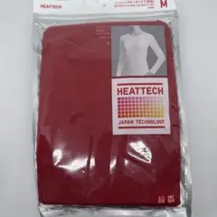 UNIQLO ヒートテック クルーネックT 長袖 赤