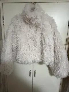 dazzlin カールエコファーブルゾン　ピンク