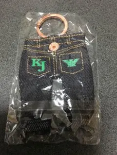 【値下げしました】EXILE THE SECOND ガチャ デニムキーホルダー