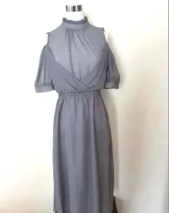 新品 ラメ入りオケージョンドレス