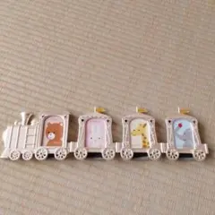 アフタヌーンティー　写真立て　電車　汽車