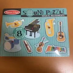 未開封新品Melissa & Doug Sound Puzzle サウンドパズルのサムネイル