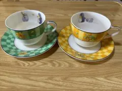 NARUMI ナルミ　カップ・ソーサーセット 2客　ペンギン