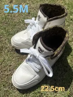 ティンバーランドTIMBERLANDホワイト ハイカット スニーカー22.5㎝