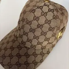 GUCCI グッチ GGキャンバス サンバイザー シェリーライン UNISEX | Mercari
