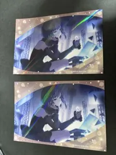 プロセカ ウィンターフェア2026 イラストカード 東雲絵名 2点