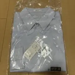 新品 ボンマックス　リボン付き長袖ブラウス 水色　ブルー　9号のサムネイル