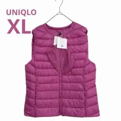 タグ付 ウルトラライトダウン ピンク 巾着ありXL