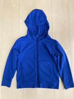ユニクロ　エアリズム　パーカー サイズ120（115〜125） ブルー　青