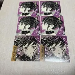 鬼滅の刃　スクエアステッカーコレクション　栗花落カナヲ　6枚