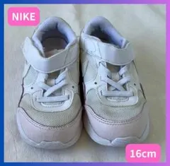 NIKE ナイキ エア キッズシューズ 16cm 白 ピンク スニーカー 女の子